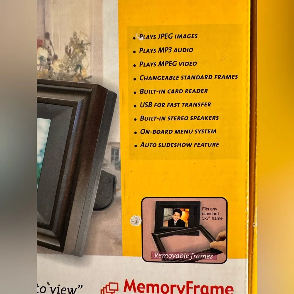 Memory Frame MF-575-N.A. Digital Picture Frame